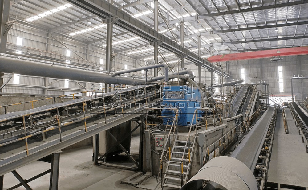 钢渣破碎筛分线湿式除尘器