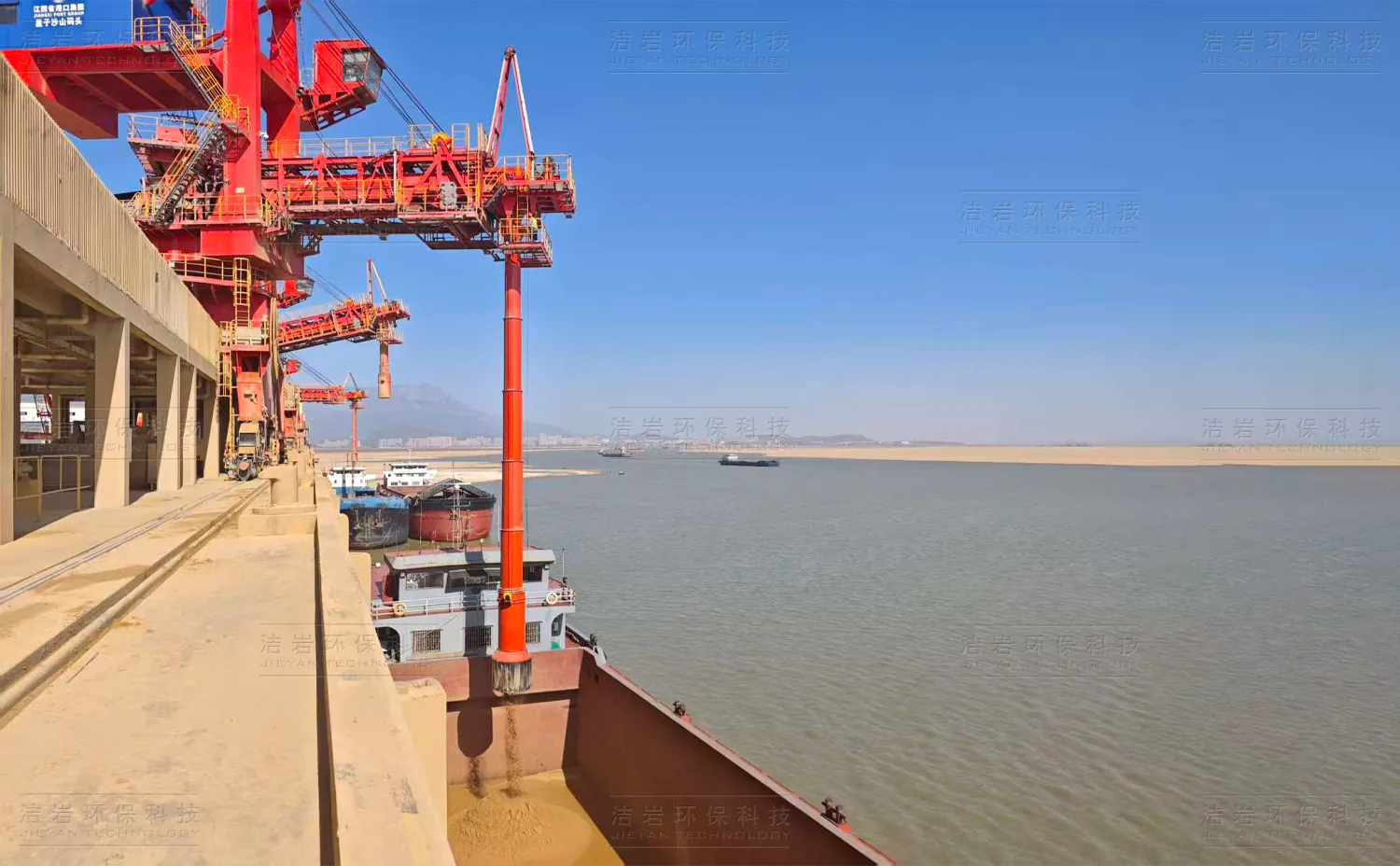 Port Ship Loading Telescopic Spout